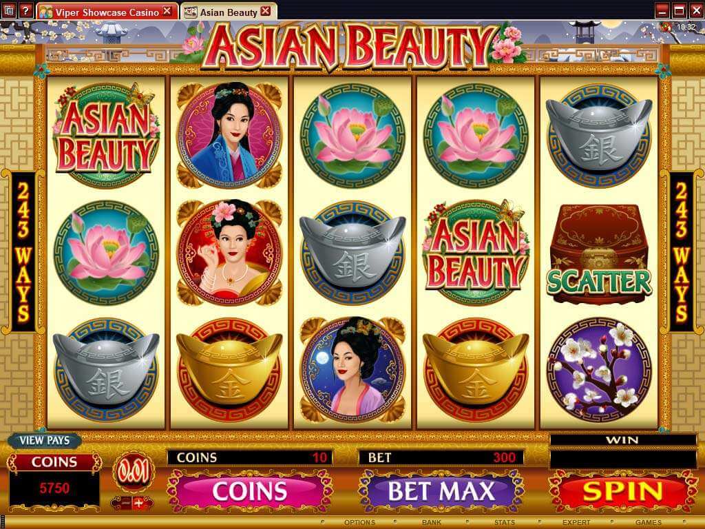 Asian Beauty Slot Gameplay