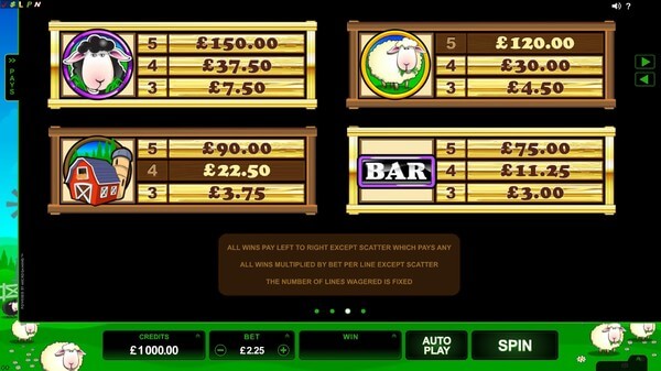 Bar Bar Black Sheep Slot Bonus