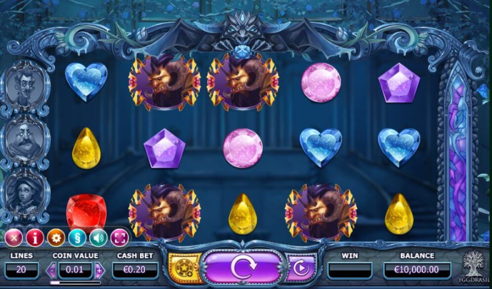 Beauty and the Beast Slot Gameplay