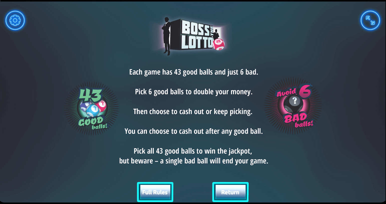 Boss the Lotto Slot Bonus