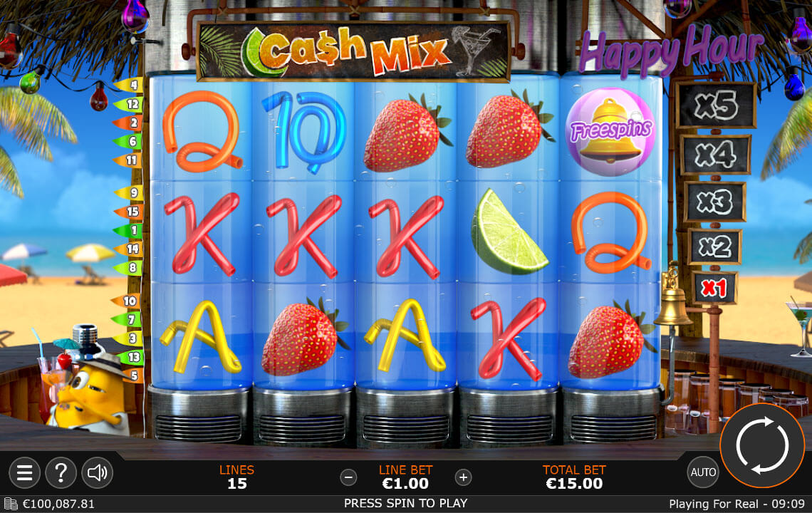 Cash Mix Slot Gameplay