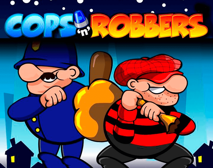 Cops and Robbers Slot Logo