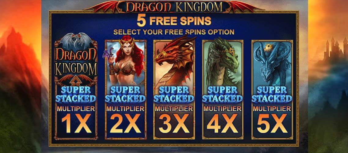 Dragon Kingdom Slot Bonus