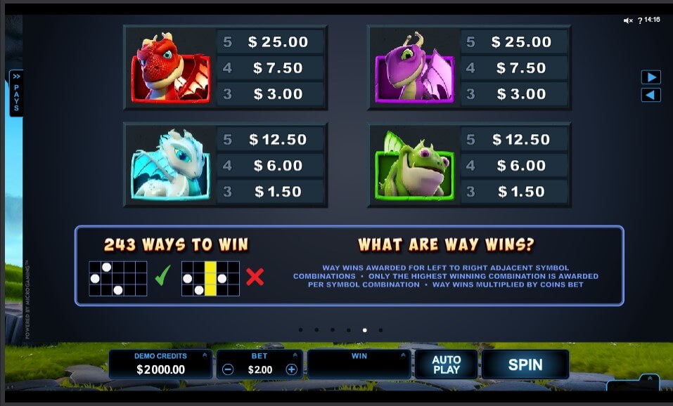 Dragonz Slot Bonus