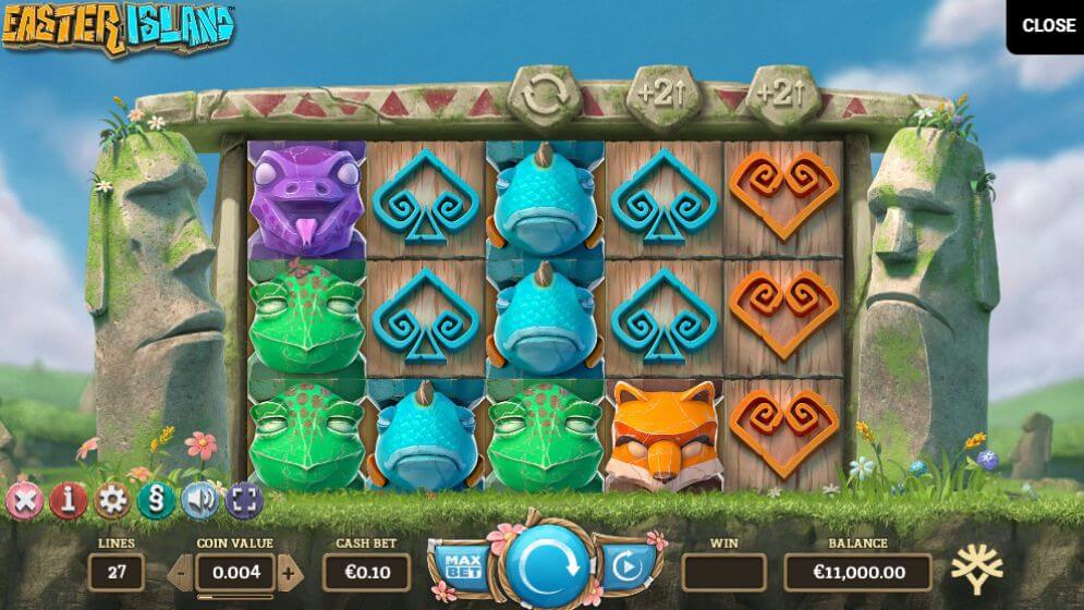Easter Island Slot Gameplay