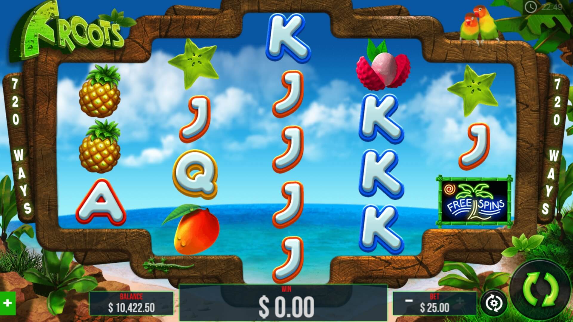 Froots Slot Gameplay