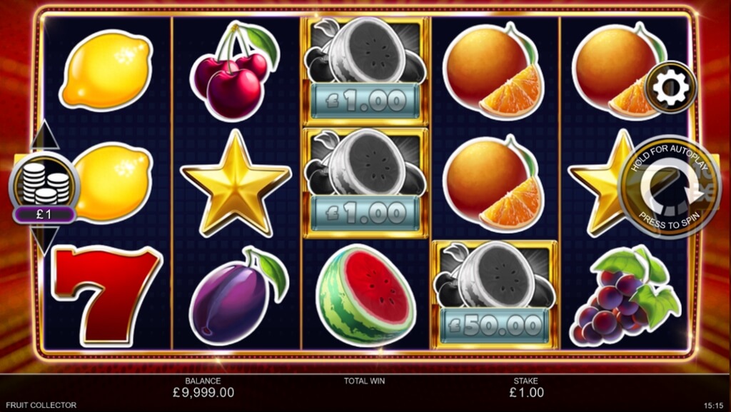 Fruit Collector Slot Gameplay