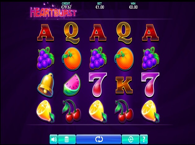 Heartburst Slot Gameplay