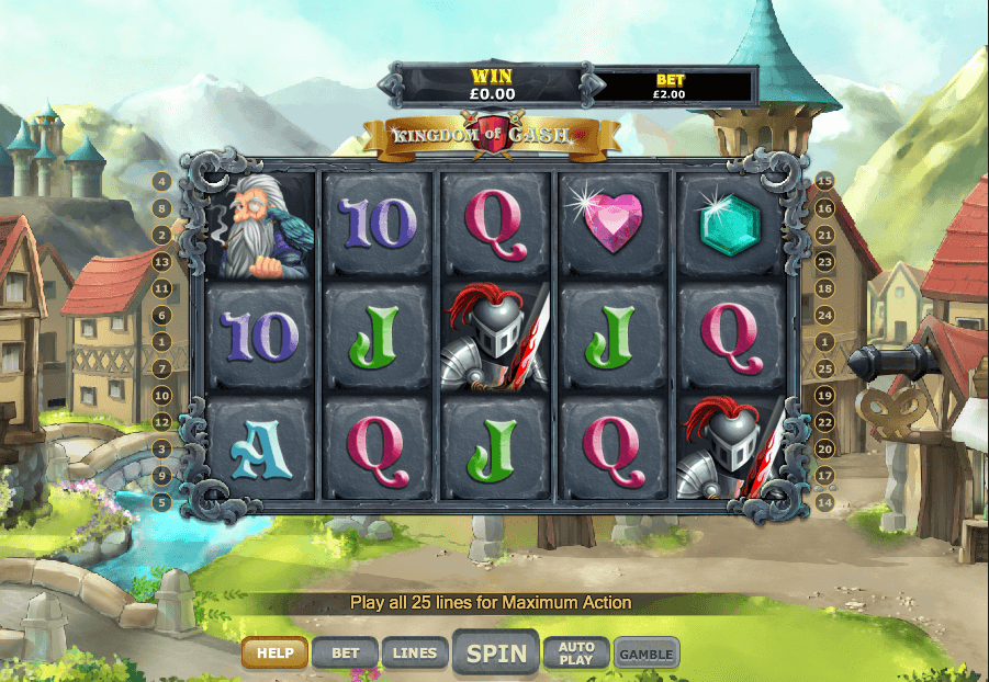 Kingdom of Cash Slot Gameplay