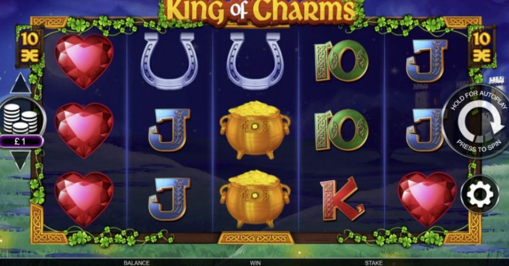King of Charms Slot Bonus
