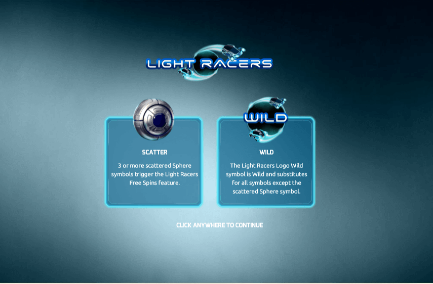 Light Racers Slot Bonus