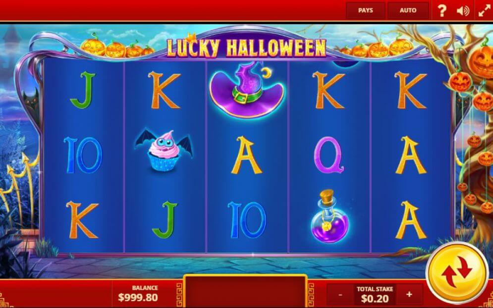 Lucky Halloween Slot Gameplay