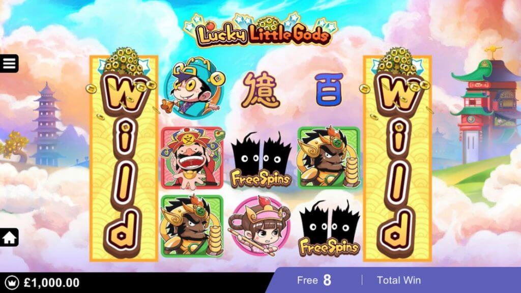 Lucky Little Gods Slot Bonus