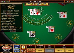 Multi-Hand Vegas Strip BlackJack Gameplay