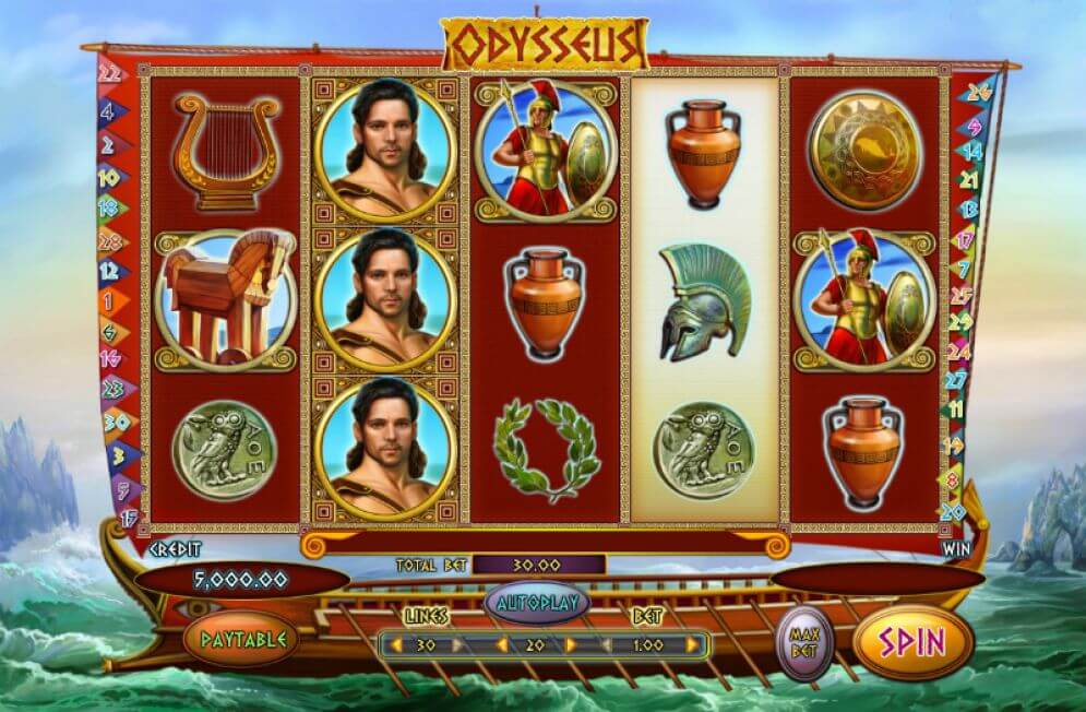 Odysseus Slot Gameplay