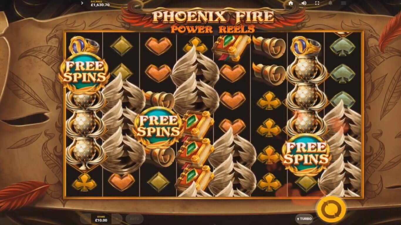 Phoenix Fire Power Reels Slot Bonus