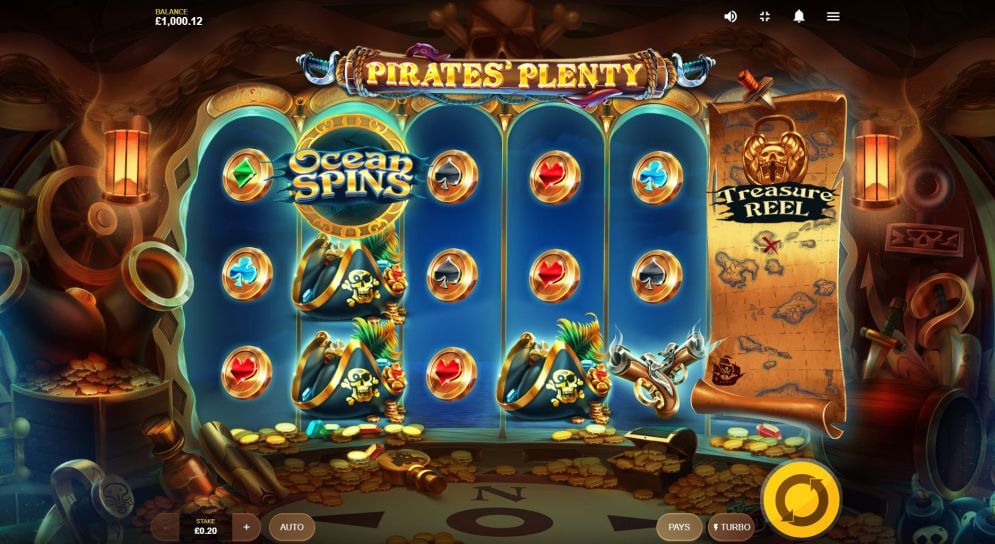 Pirates Plenty Slot Gameplay