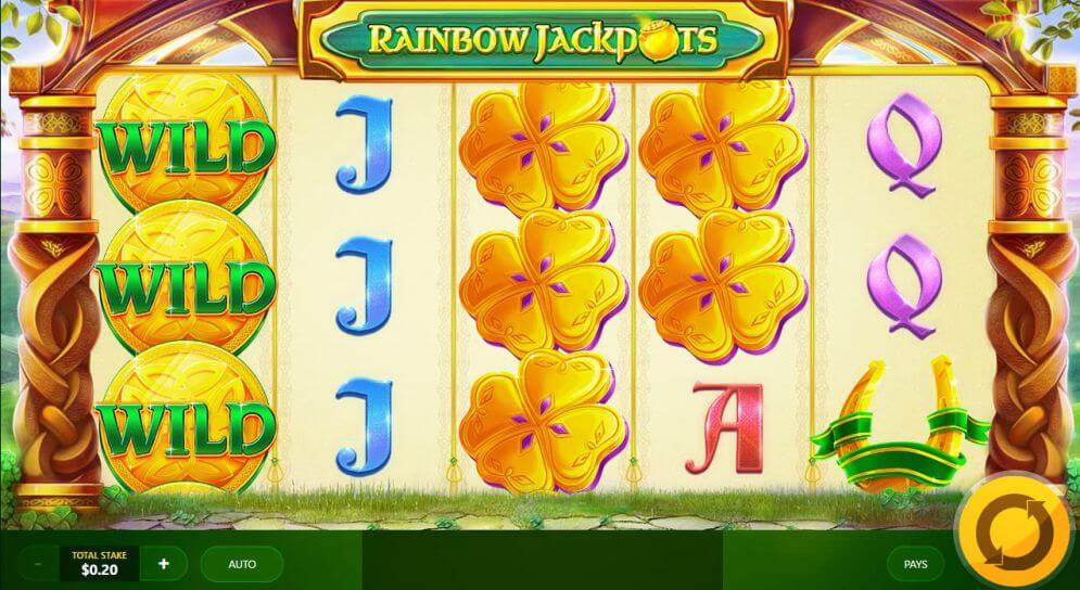 Rainbow Jackpots Slot Bonus
