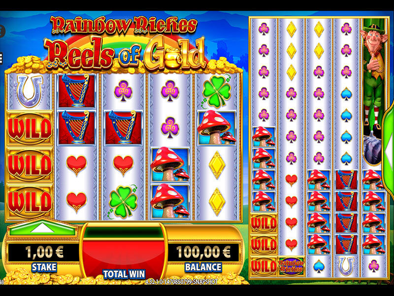 Rainbow Riches Reels of Gold Slot Bonus