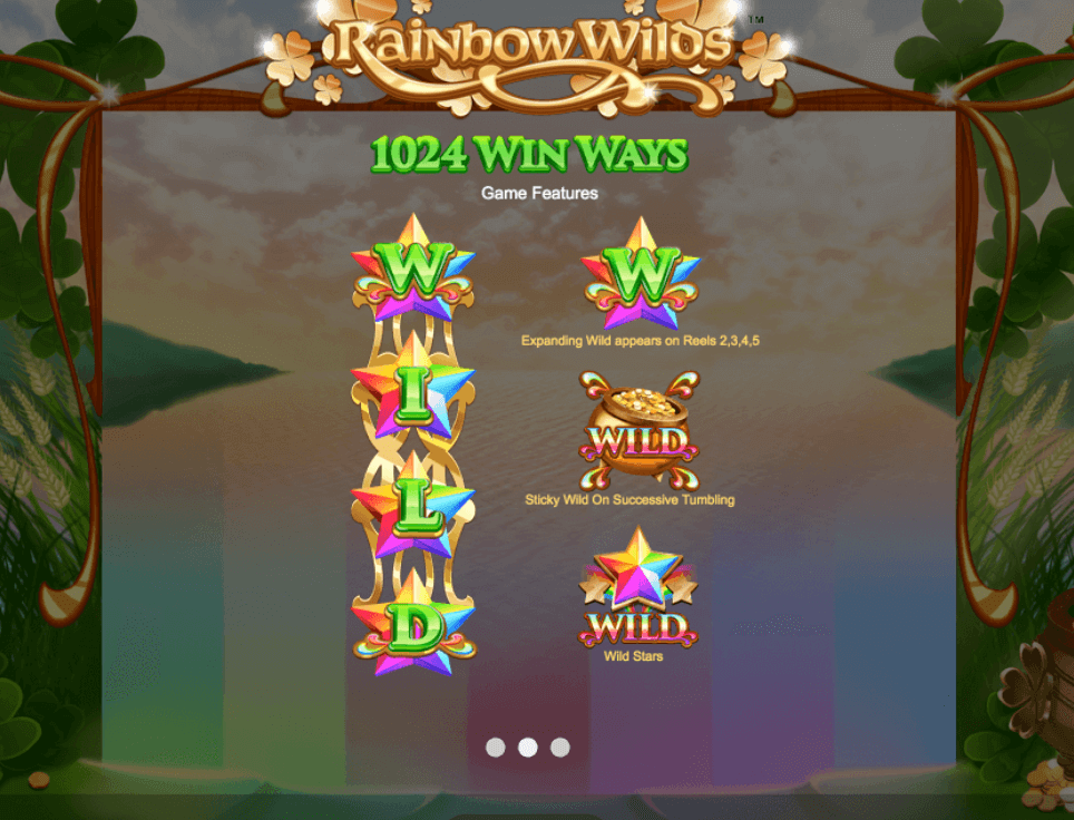 Rainbow Wilds Slot Bonus