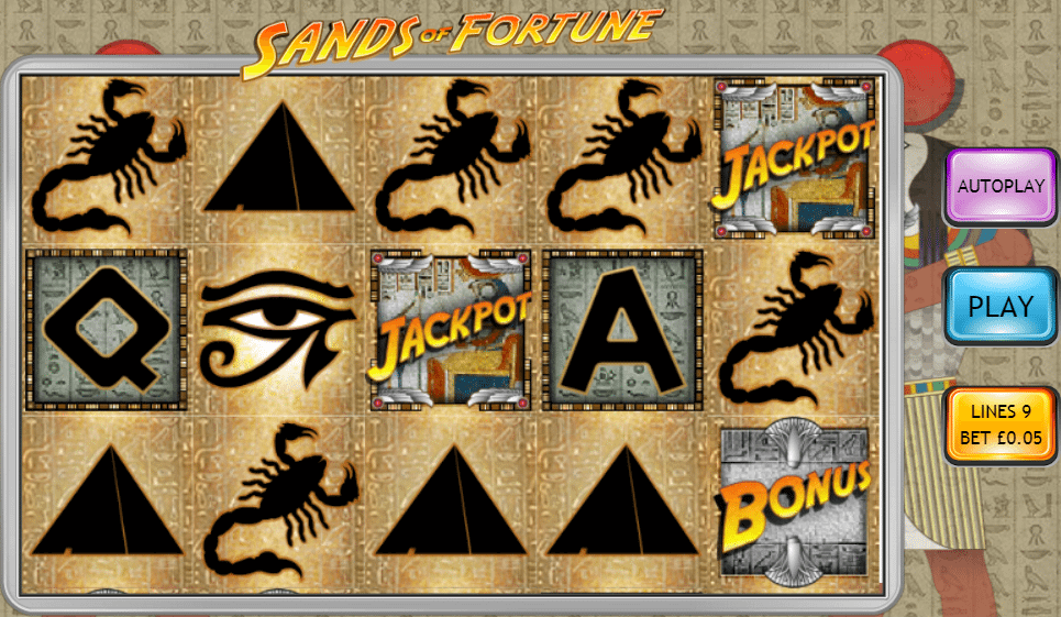 Sands of Fortune Slot Gameplay