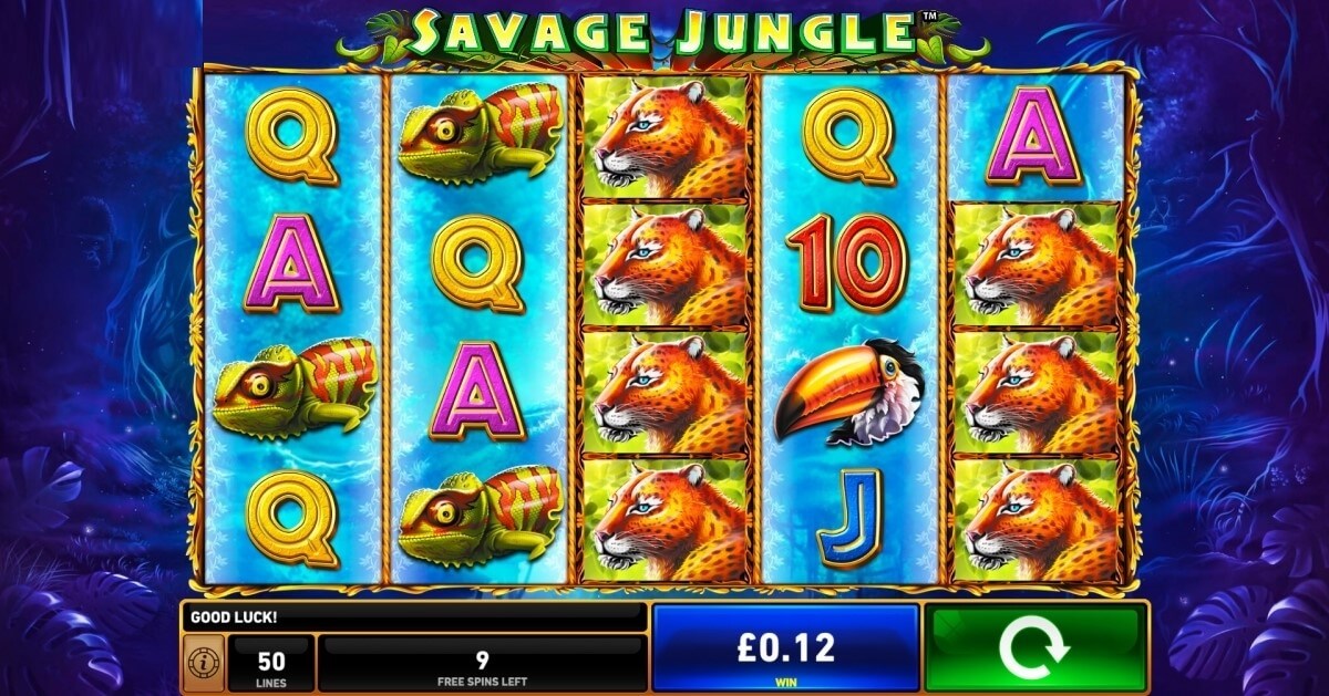 Savage Jungle Slot Bonus