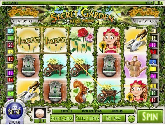 Secret Garden Slot Gameplay