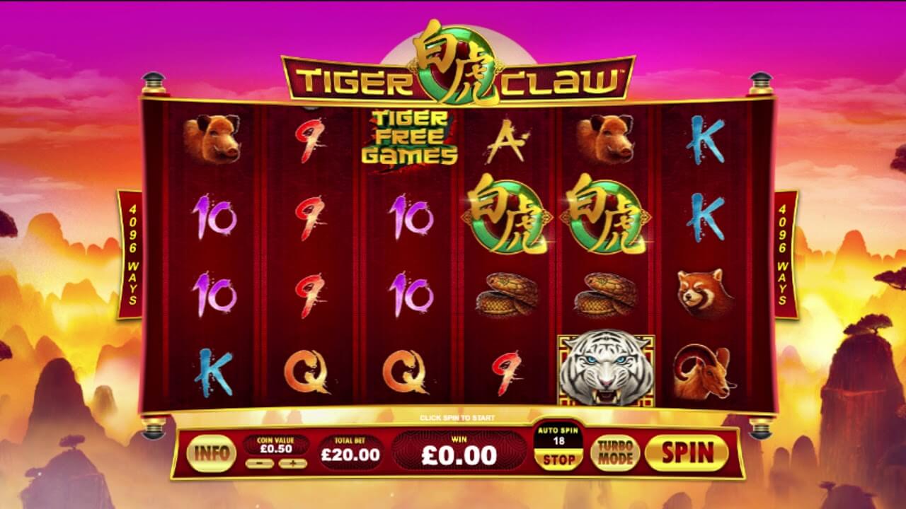 Tiger Claw Slot Bonus