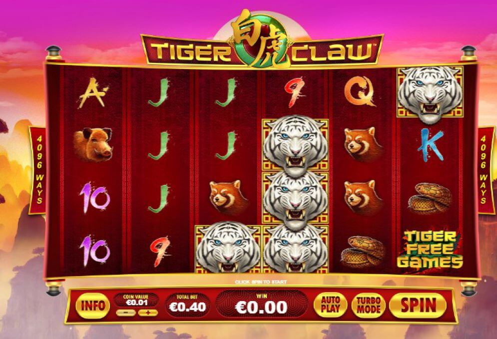 Tiger Claw Slot Gameplay