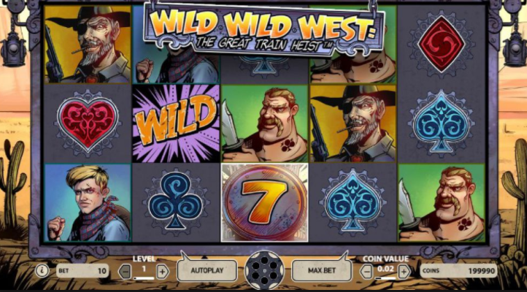 Wild Wild West: The Great Train Heist Slot Image