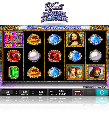 Double Da Vinci Diamonds Casino Game