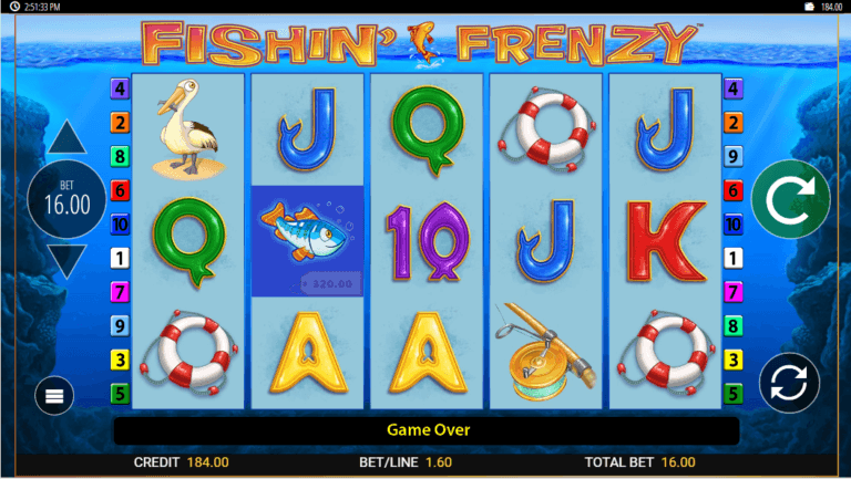Fishin Frenzy Slot Gameplay