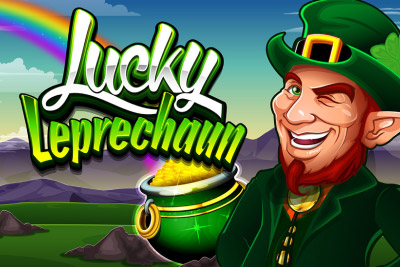 Lucky Leprechaun online slot logo