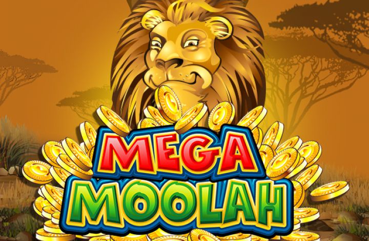Mega Moolah slot game logo