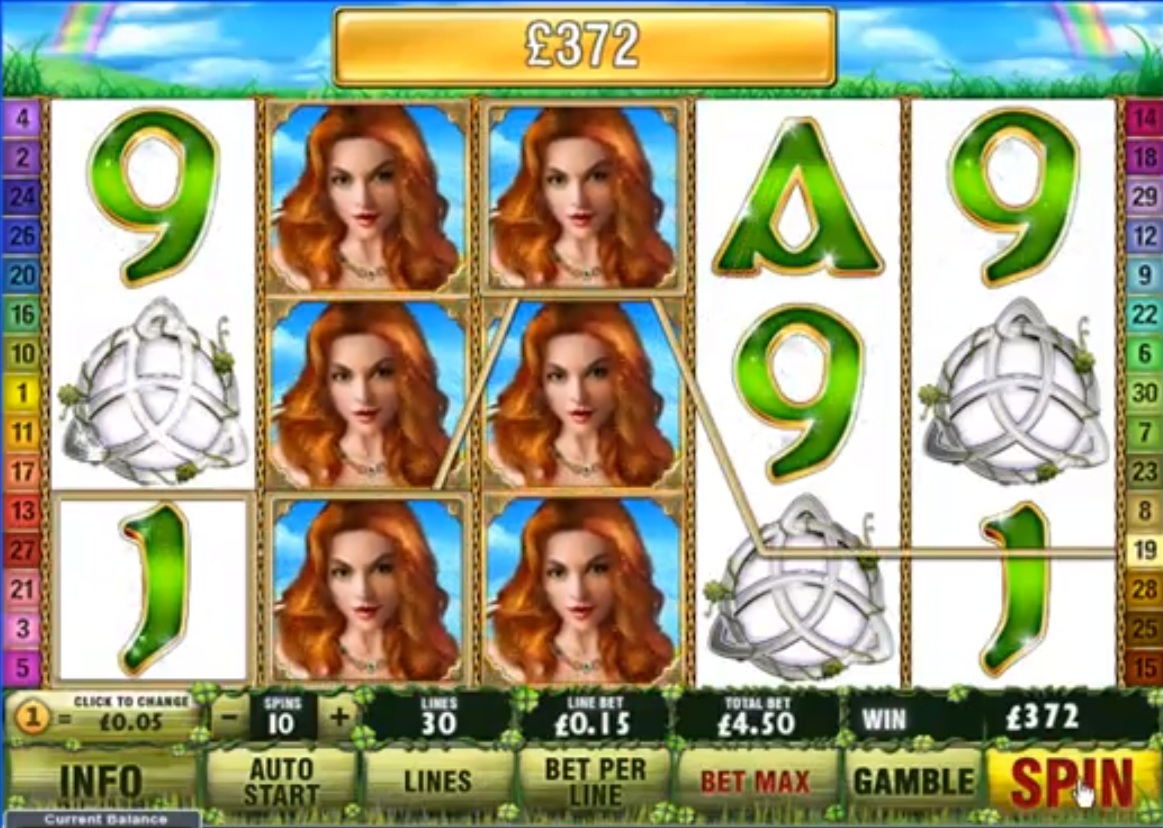 Irish Luck Jackpot gameplay casino