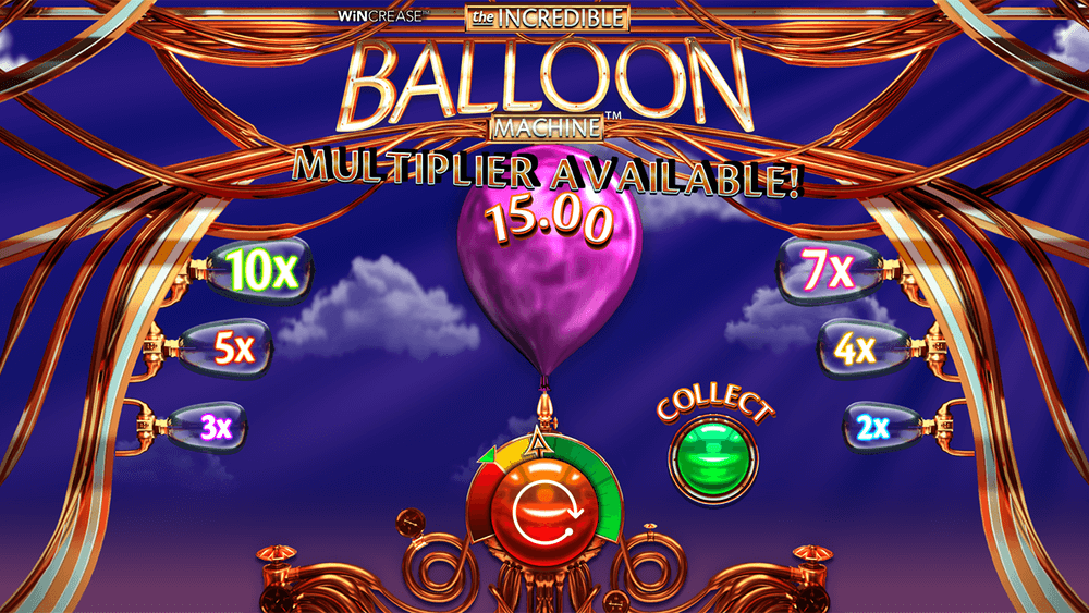 The Incredible Balloon Machine Online Slot Bonuses