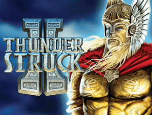 Thunderstruck II online slot logo